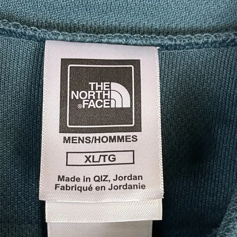 The North Face Pullover Mens‎ XL Blue 1/4 Zip VaporVick Long Sleeve Performance
